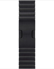 Apple Watch Band - Baklalı Model Bilezik - 38 mm - Uzay Siyahı - One Size - Outlet