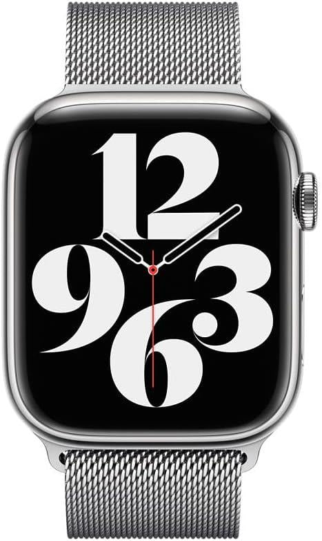 Apple Watch Band - Milano Loop - 45 mm - Gümüş Rengi - Outlet Ürün