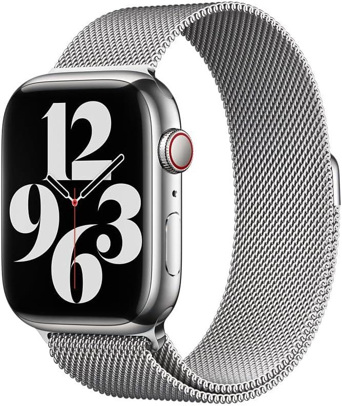Apple Watch Band - Milano Loop - 45 mm - Gümüş Rengi - Outlet Ürün