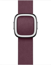 Apple Watch Band - Modern Tokalı Kayış - 41 mm - Karadut - Orta Boy Outlet
