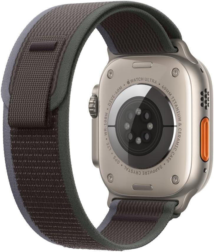 Apple Watch Trail Loop 49 mm Mavi/Siyah S/M Kordon - Teşhir