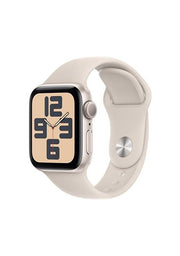 Apple Watch SE 2 2023 GPS 40mm Yıldız Işığı Alüminyum Kasa ve Yıldız Işığı Spor Loop Kordon Akıllı Saat Teşhir (Açıklamayı Okuyunuz)