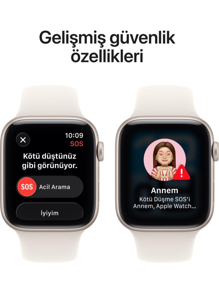 Apple Watch SE 3 GPS 40 mm Alüminyum Kasa Yıldız Işığı Spor Kordon Akıllı Saat
