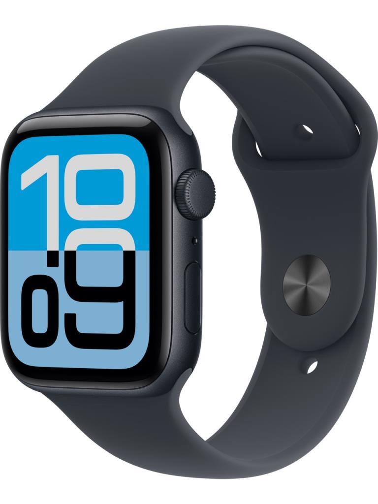 Apple Watch SE 3 GPS 44mm Gece Yarısı Alüminyum Kasa ve Gece Yarısı Spor Kordon Akıllı Saat Outlet (Açıklamayı Okuyunuz)
