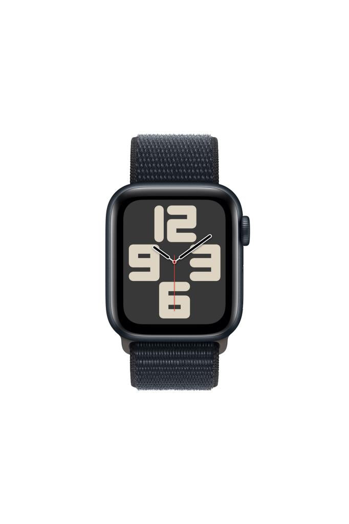 Apple Watch SE GPS 40mm Gece Yarısı Alüminyum Kasa ve Gece Yarısı Spor Loop - OUTLET
