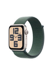 Apple Watch SE 2 2023 GPS 40mm Yıldız Işığı Alüminyum Kasa ve Göl Yeşili Spor Loop Kordon Akıllı Saat - Teşhir
