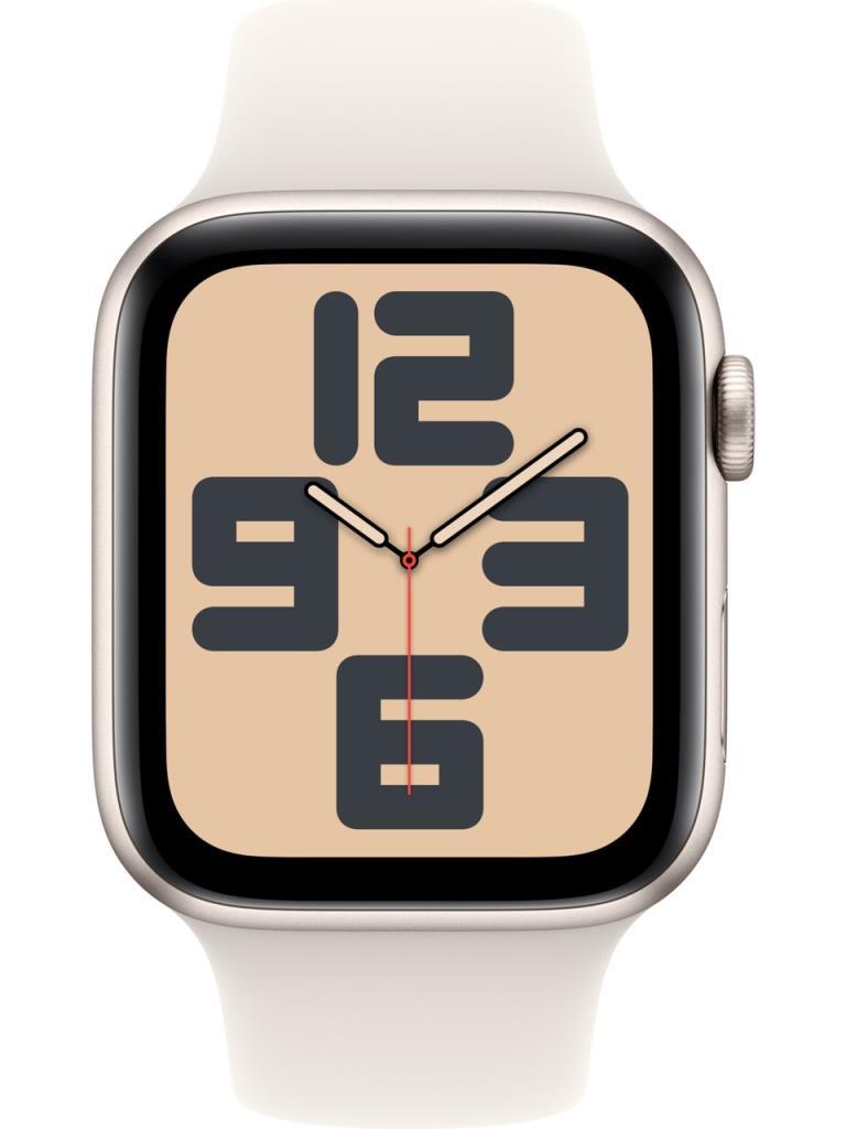 Apple Watch SE 2 2023 GPS 40mm Yıldız Işığı Alüminyum Kasa ve Spor Kordon Akıllı Saat (Apple Türkiye Garantili)