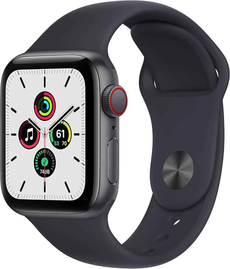 Apple Watch SE GPS + Cellular 40mm Uzay Grisi Alüminyum Kasa ve Spor Kordon Akıllı Saat (Apple Türkiye Garantili)