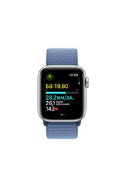 Apple Watch SE GPS + Cellular 40mm Gümüş Alüminyum Kasa ve Buz Mavisi Spor Loop
