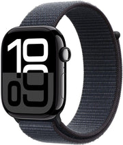 Apple Watch Series 10 GPS 42mm Simsiyah Alüminyum Kasa ve Mürekkep Moru Spor Loop Kordon Akıllı Saat - Teşhir