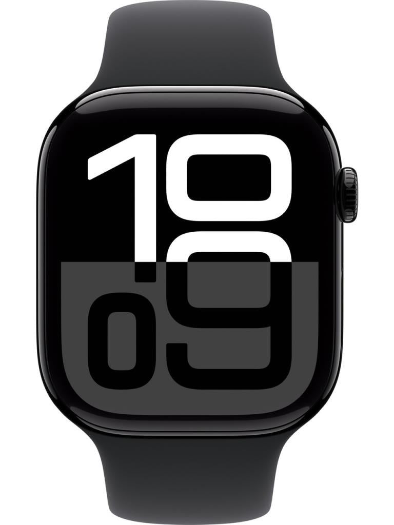 Apple Watch Series 10 GPS 42mm Simsiyah Alüminyum Kasa ve Mürekkep Moru Spor Loop Kordon Akıllı Saat - Teşhir