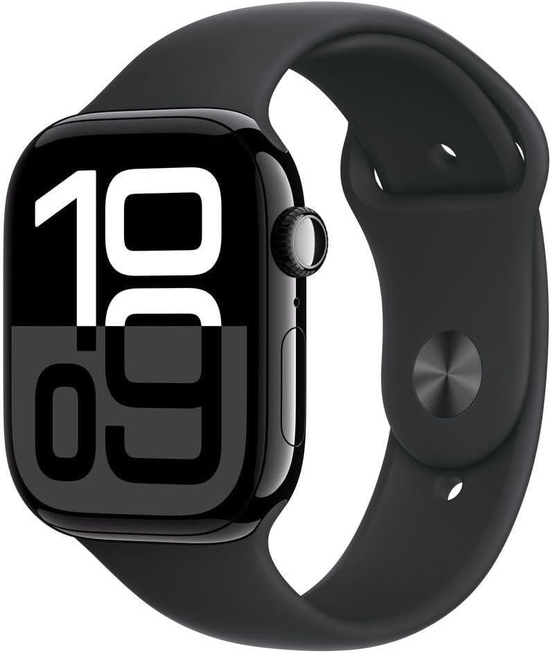 Apple Watch Series 10 GPS 42mm Simsiyah Alüminyum Kasa ve Mürekkep Moru Spor Loop Kordon Akıllı Saat Teşhir (Açıklamayı Okuyunuz)