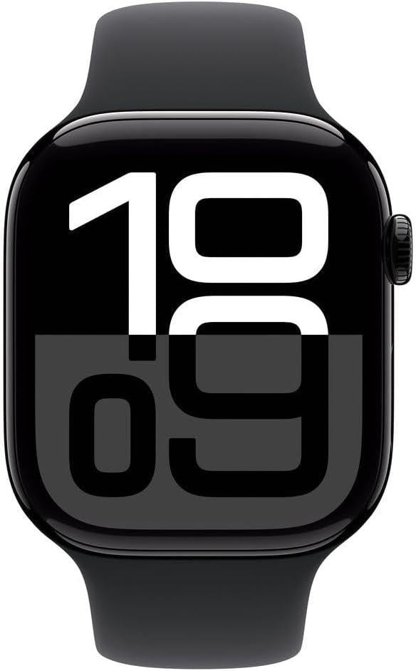 Apple Watch Series 10 GPS 42mm Simsiyah Alüminyum Kasa ve Mürekkep Moru Spor Loop Kordon Akıllı Saat Teşhir (Açıklamayı Okuyunuz)