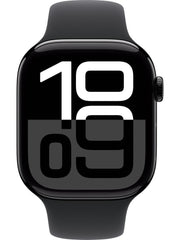 Apple Watch Series 10 GPS 42mm Simsiyah Alüminyum Kasa ve Siyah Spor Kordon Akıllı Saat Teşhir (Açıklamayı Okuyunuz)