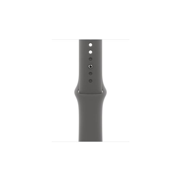 Apple Watch Series 10 GPS + Cellular 42mm Natürel Titanyum Kasa + Taş Grisi Spor Kordon