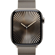 Apple Watch Series 10 GPS + Cellular 46mm Natürel Titanyum Kasa ve Natürel Milano Loop Kordon Akıllı Saat Teşhir (Açıklamayı Okuyunuz)
