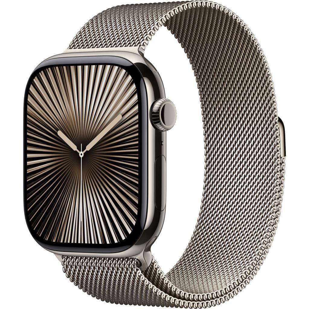 Apple Watch Series 10 GPS + Cellular 46mm Natürel Titanyum Kasa ve Natürel Milano Loop Kordon Akıllı Saat Teşhir (Açıklamayı Okuyunuz)