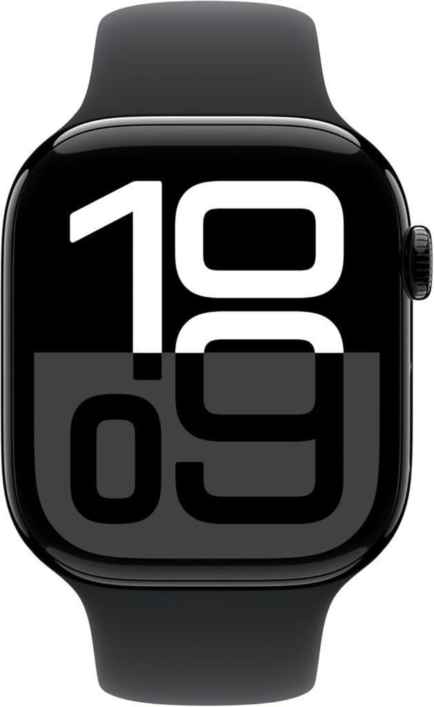 Apple Watch Series 10 GPS + Cellular 46mm Simsiyah Alüminyum Kasa ve Siyah Spor Kordon Akıllı Saat Outlet (Açıklamayı Okuyunuz)