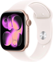Apple Watch Series 11 GPS 46 mm Roze Altın Rengi Alüminyum Kasa - OUTLET