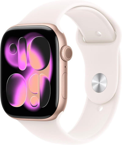 Apple Watch Series 11 GPS 46 mm Roze Altın Rengi Alüminyum Kasa - OUTLET