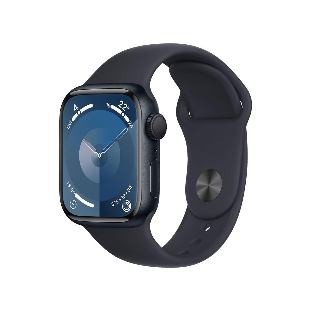 Apple Watch Series 9 GPS + Cellular 41mm Alüminyum Kasa Spor Kordon Akıllı Saat Teşhir (Açıklamayı Okuyunuz)