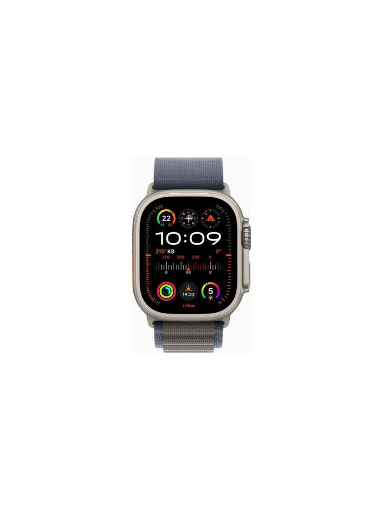 Apple Watch Ultra 2 GPS + Cellular 49mm Natürel Titanyum Kasa ve Mavi-Alpine Loop Kordon Akıllı Saat Outlet (Açıklamayı Okuyunuz)