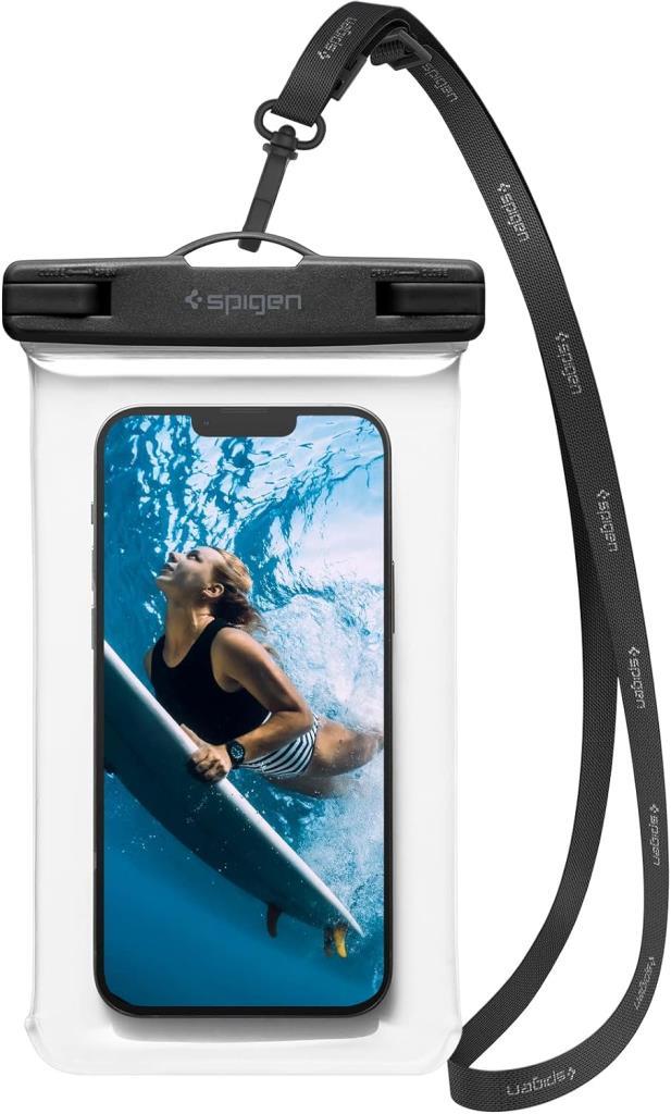 Spigen Aqua Shield Floating WaterProof Universal (Tüm Cihazlarla Uyumlu) IPX8 Sertifikalı Su Geçirmez Yüzer Kılıf Teşhir