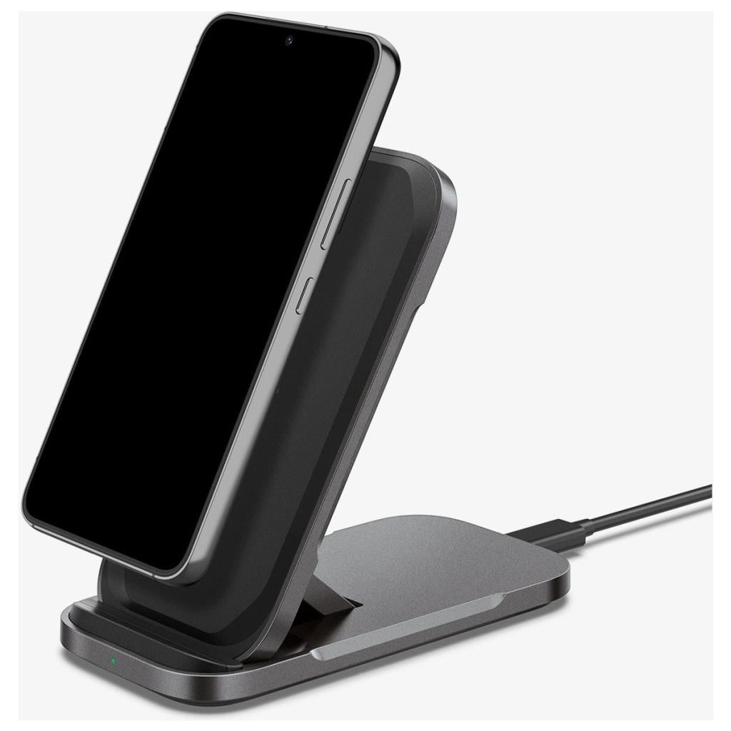 Spigen ArcField Stand Flex PF2201 3in1 Kablosuz Hızlı Şarj Aleti