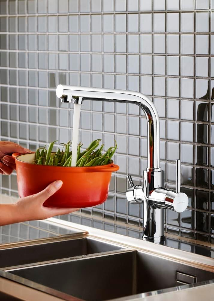 Artema Split A42144 Dual-Flow Arıtmalı Krom Mutfak Bataryası Outlet