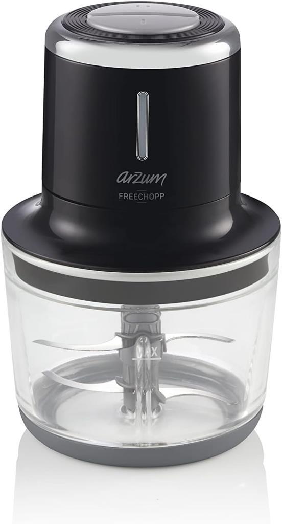 Arzum AR1128 Freechopp Cam Hazneli Şarjlı Doğrayıcı Teşhir