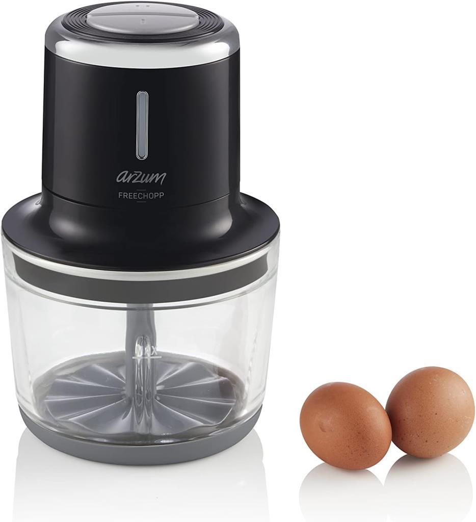 Arzum AR1128 Freechopp Cam Hazneli Şarjlı Doğrayıcı Teşhir