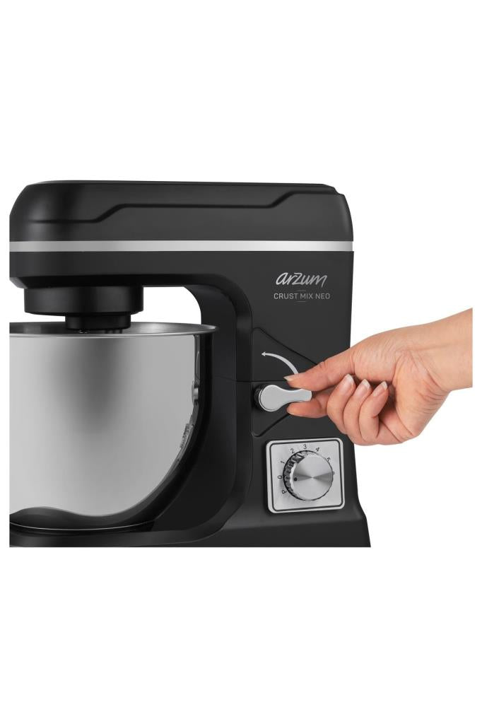 Arzum AR1143-S Crust Mix Neo Siyah 1400 W 5 lt Stand Mikser Outlet