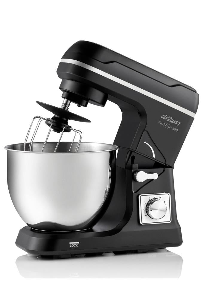 Arzum AR1143-S Crust Mix Neo Siyah 1400 W 5 lt Stand Mikser Outlet