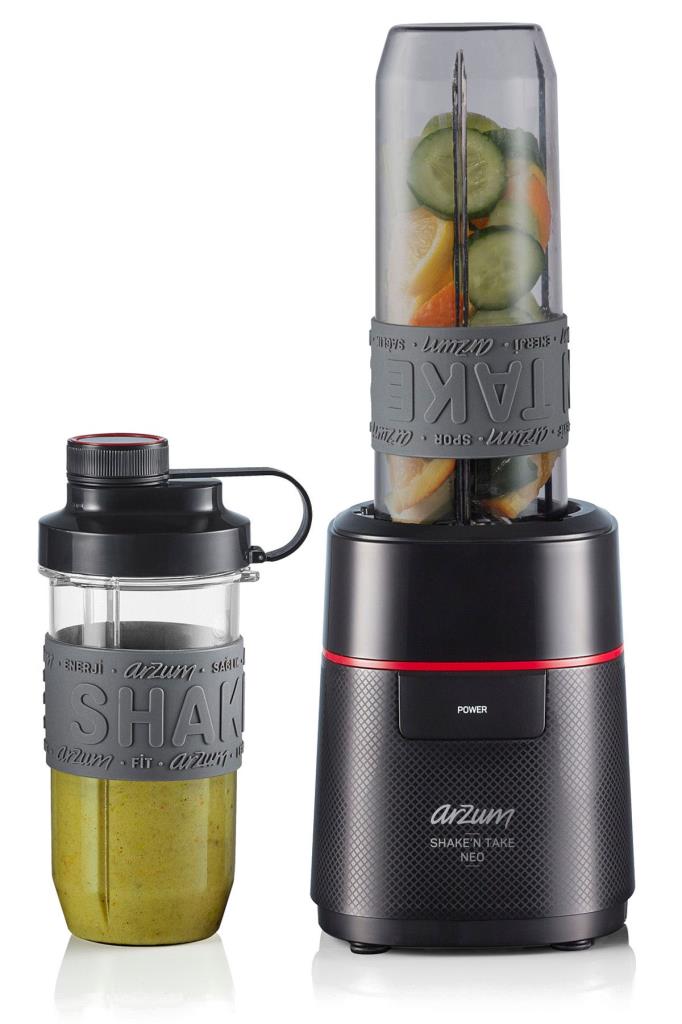 Arzum AR1147 Shake'n Take Neo Kişisel 500 W Siyah Smoothie Blender