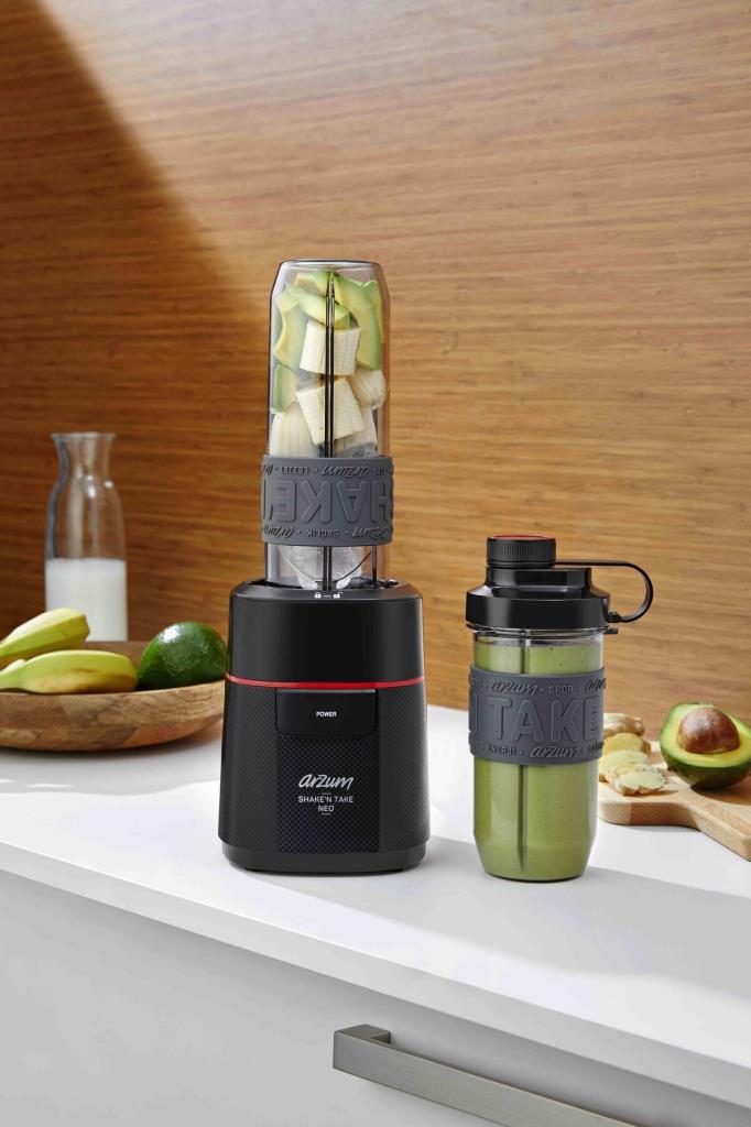 Arzum AR1174 Shake'N Take Neo Maxi Siyah Kişisel Sürahi Blender Teşhir