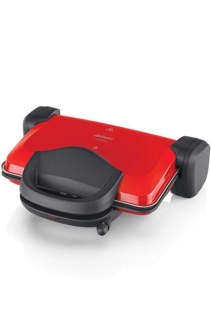 Arzum AR2007 Sultane 1800 W Kırmızı Tost Makinesi Outlet