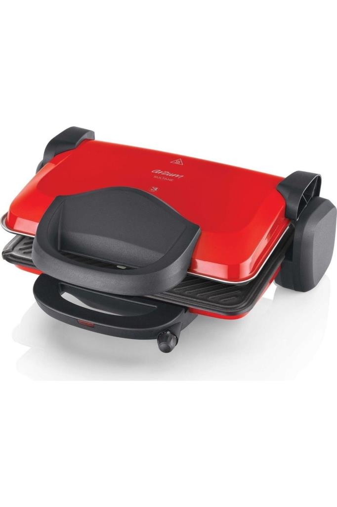 Arzum AR2007 Sultane 1800 W Kırmızı Tost Makinesi Outlet
