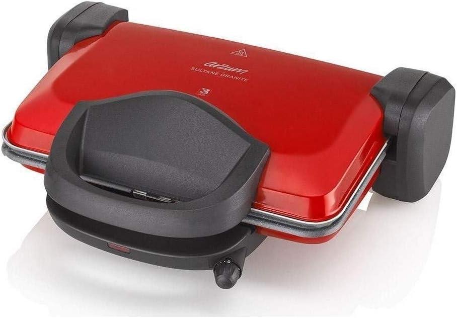 Arzum AR2009 Sultane Granite Kırmızı 1800 W Granit Tost Makinesi Teşhir
