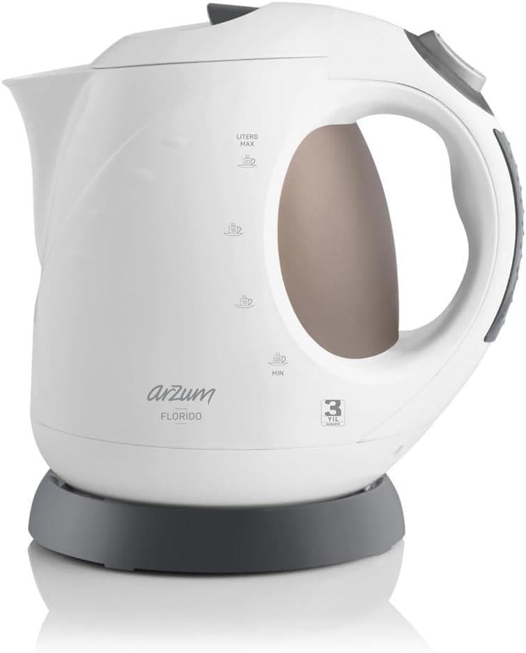 Arzum AR3014 Florido 2000 W Beyaz 2 lt Kettle Teşhir