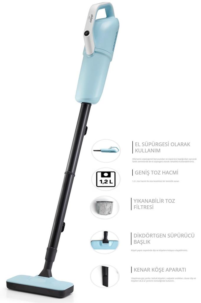 Arzum AR4087 Gırgır 2'si 1 Arada Dikey Elektrikli Süpürge Teşhir
