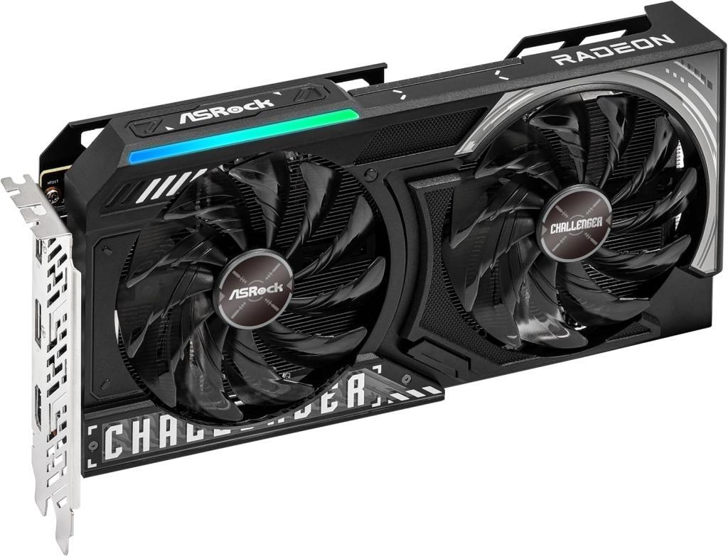 Asrock RX 9060 XT Challenger OC CL 16GO 128 Bit GDDR6 16 GB Ekran Kartı - Outlet
