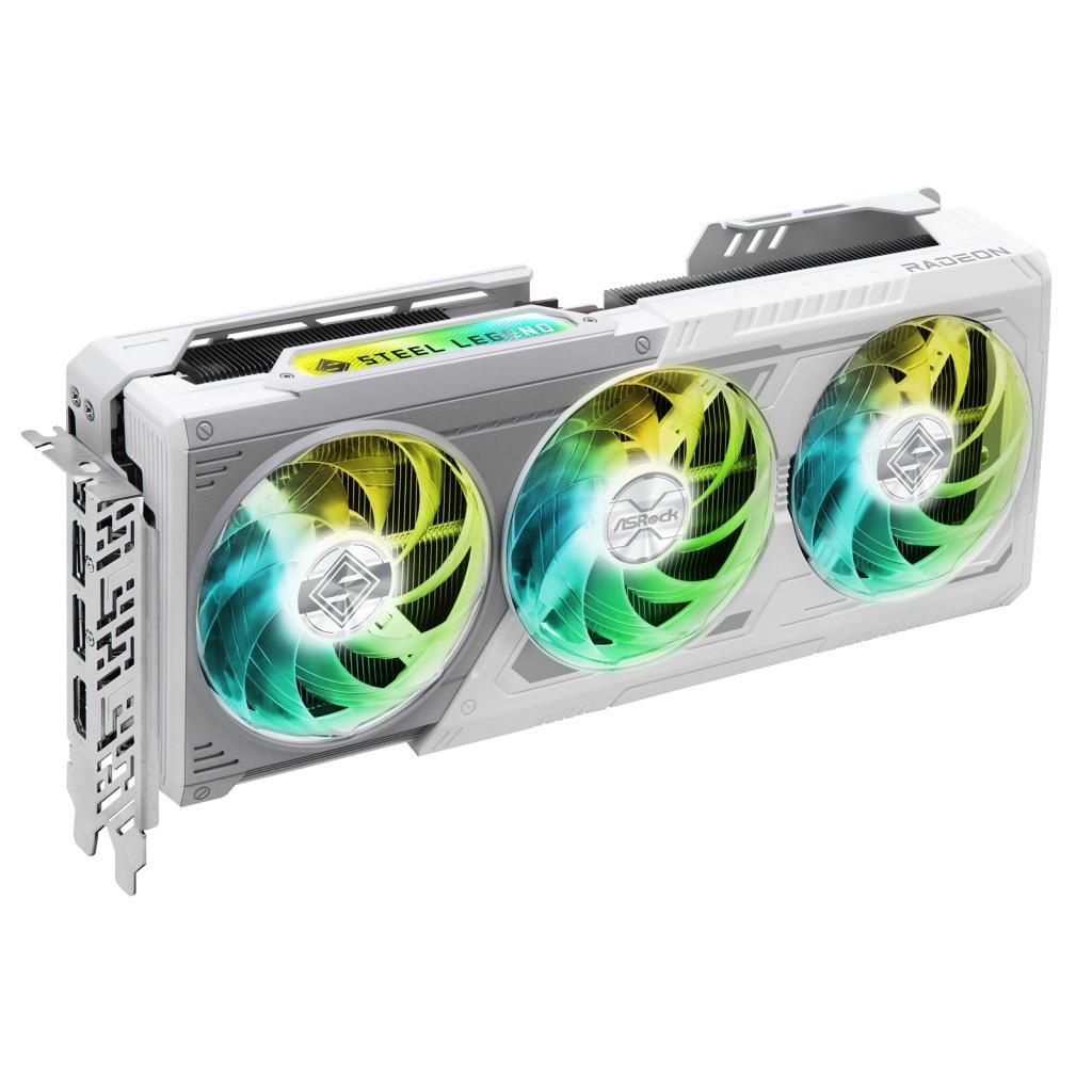 Asrock RX 9070 XT Steel Legend 256 Bit GDDR6 16 GB Ekran Kartı