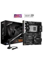 ASRock TRX50 WS WiFi 6E DDR5 ECC 10GbE LAN PCIe 5.0 ATX Anakart - Outlet