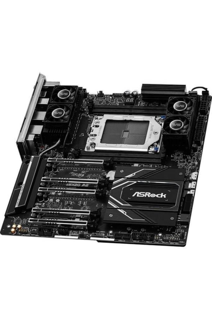 ASRock TRX50 WS WiFi 6E DDR5 ECC 10GbE LAN PCIe 5.0 ATX Anakart - Outlet