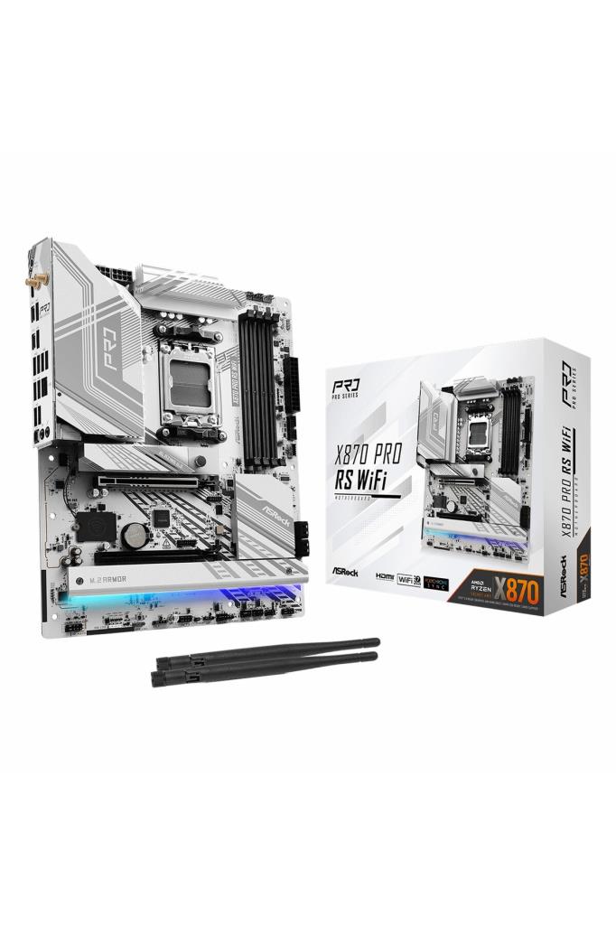 Asrock X870 Pro RS Wi-Fi AMD AM5 DDR5 ATX Anakart Teşhir