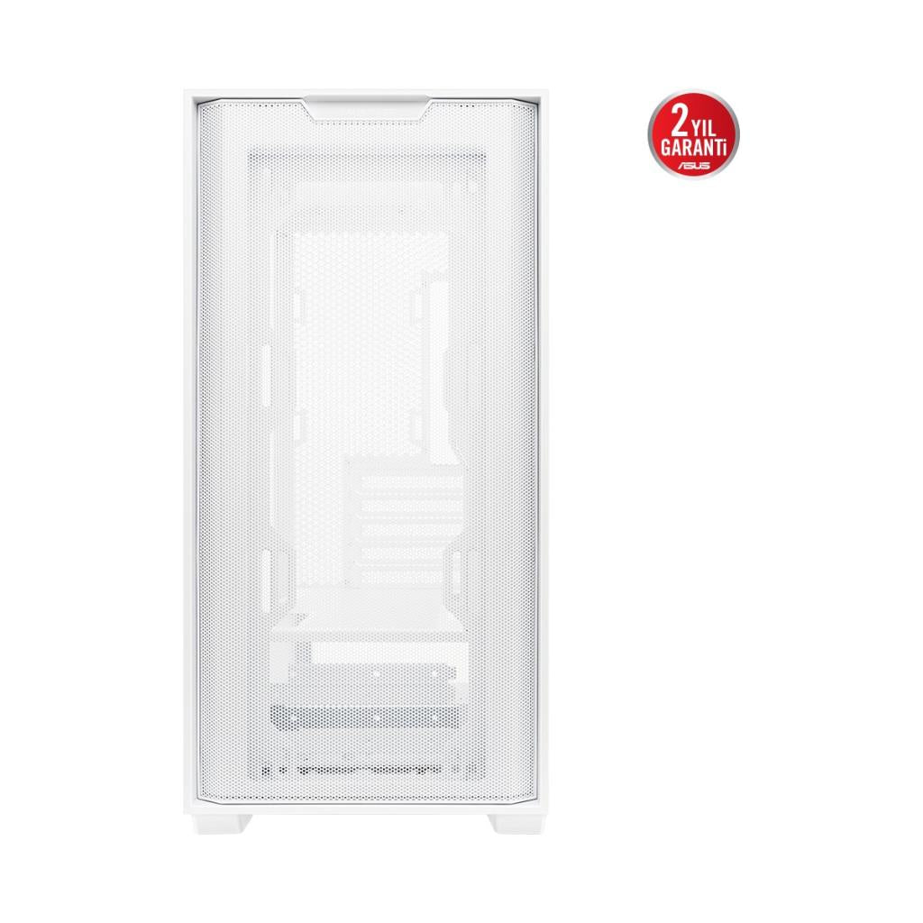 Asus A21 Plus ARGB Fanlı Beyaz Micro ATX Oyuncu Kasası Teşhir