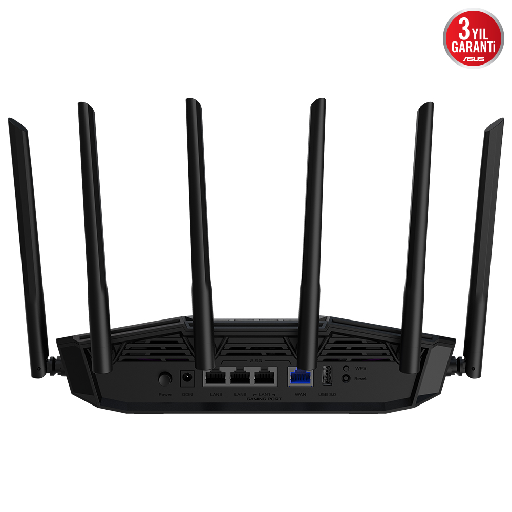 Asus TUF Gaming BE6500 5 Port 6500 Mbps Router - TEŞHİR