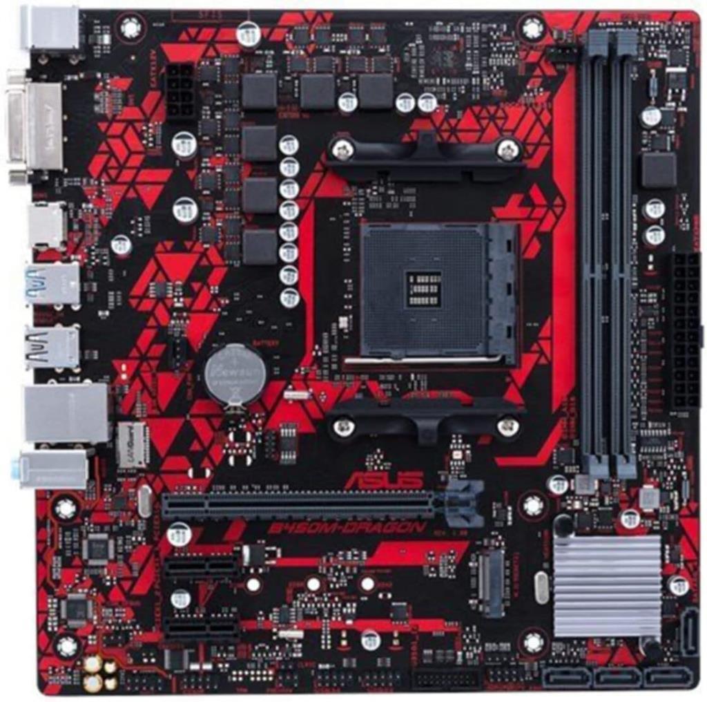 Asus B450M Dragon AM4 DDR4 Micro ATX Anakart Outlet