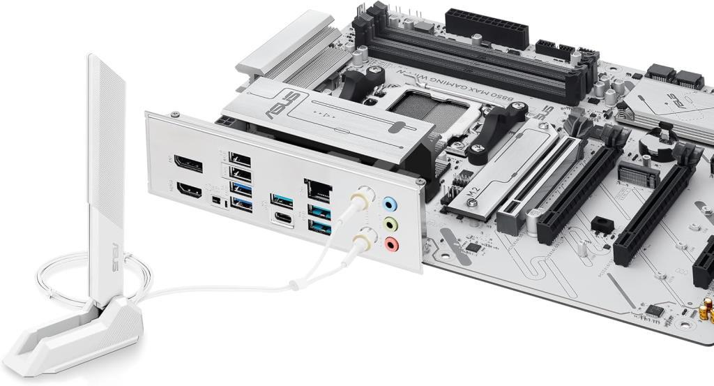 Asus B850 Max Gaming Wi-Fi W AMD AM5 DDR5 ATX Anakart Teşhir