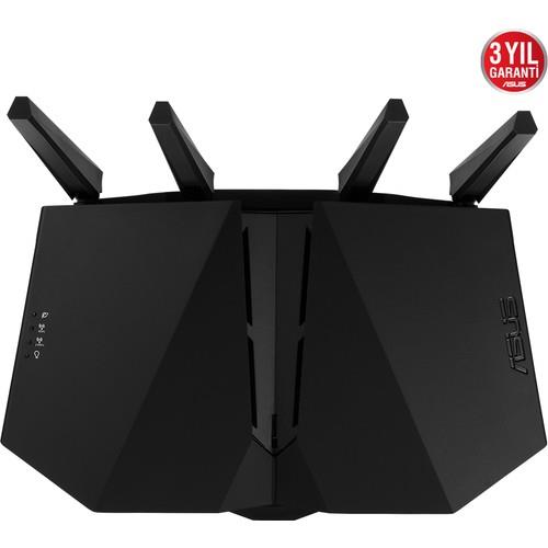 Asus DSL-AX82U Wifi6 DualBand Gaming Ai Mesh AiProtection Torrent Bulut-PS5 Uyumlu Modem Router